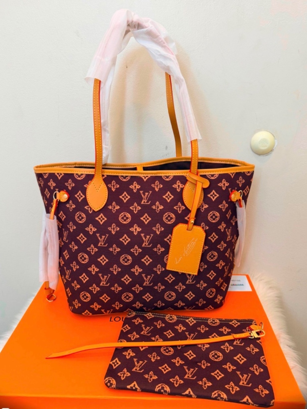 Mono designer inspired fashion neverfull